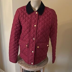 COPY - J Crew Burgundy Barn Jacket